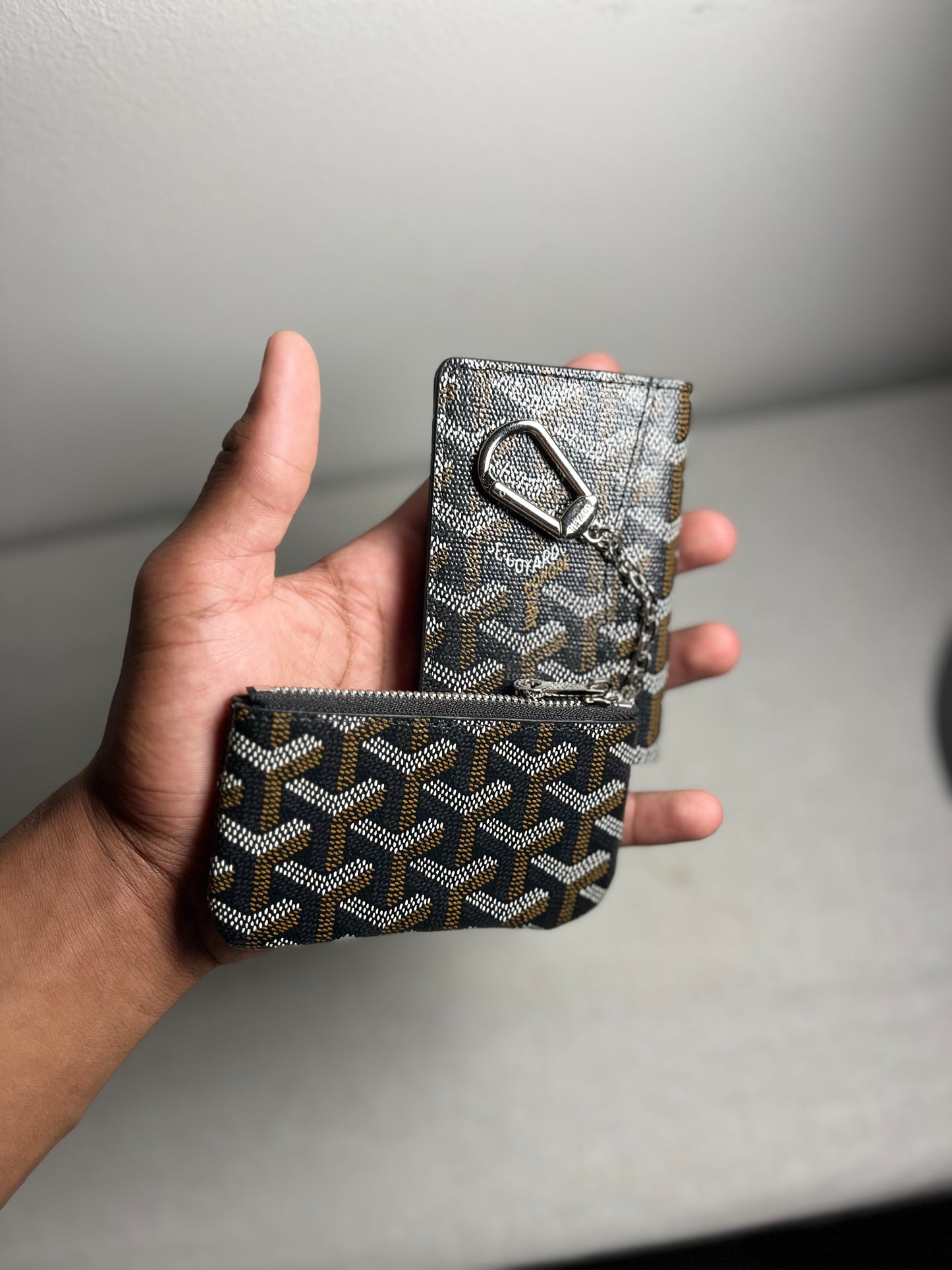 GOYARD WALLET & COIN POUCH