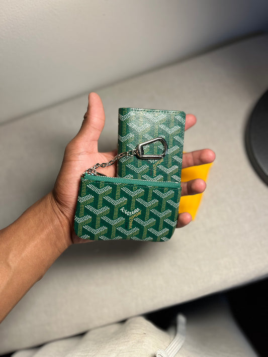 GOYARD WALLET & COIN POUCH